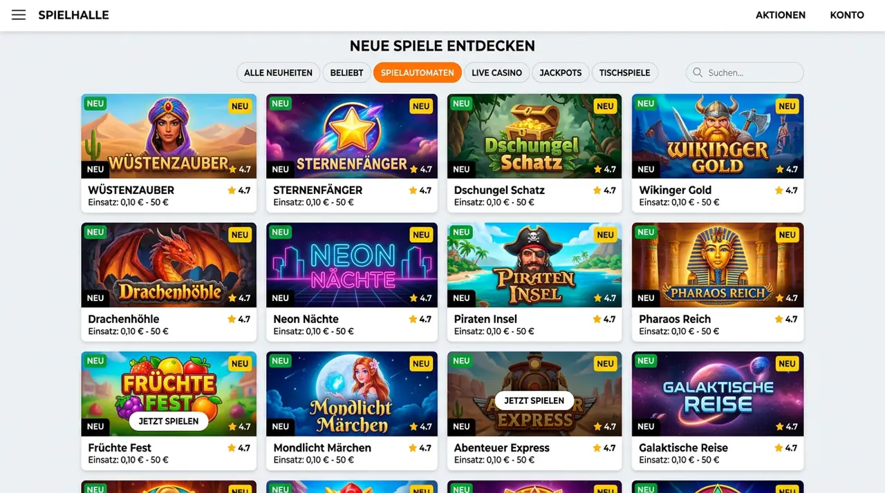 Neuheiten — Lucky